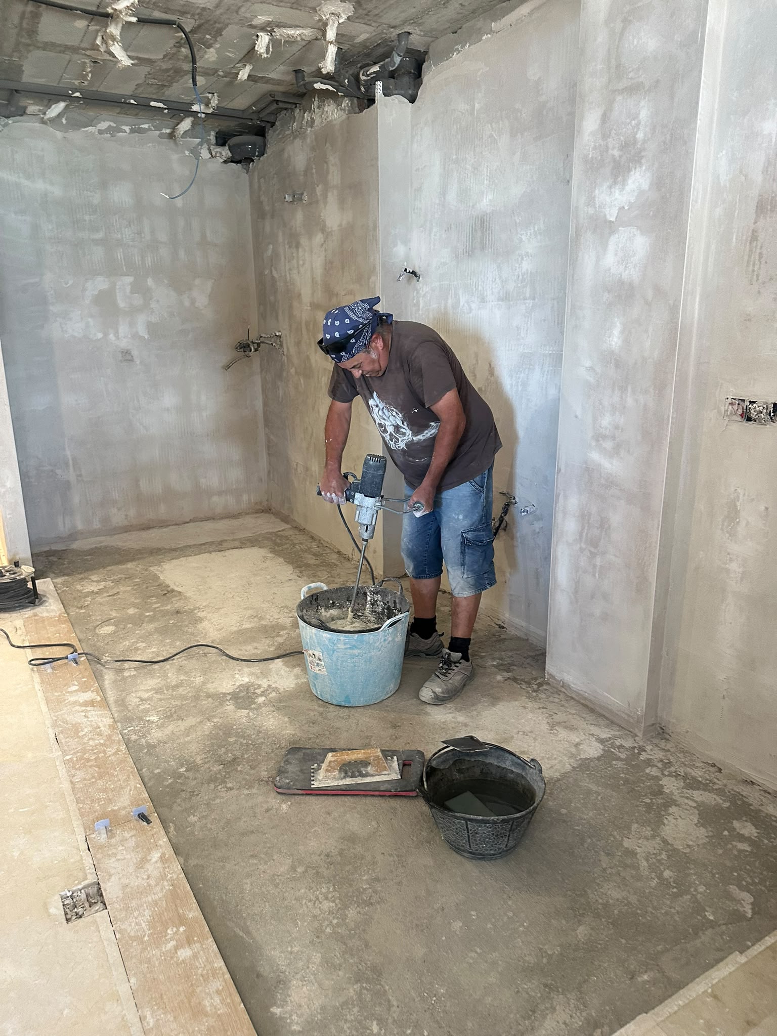 Terraza renovada en Fuengirola