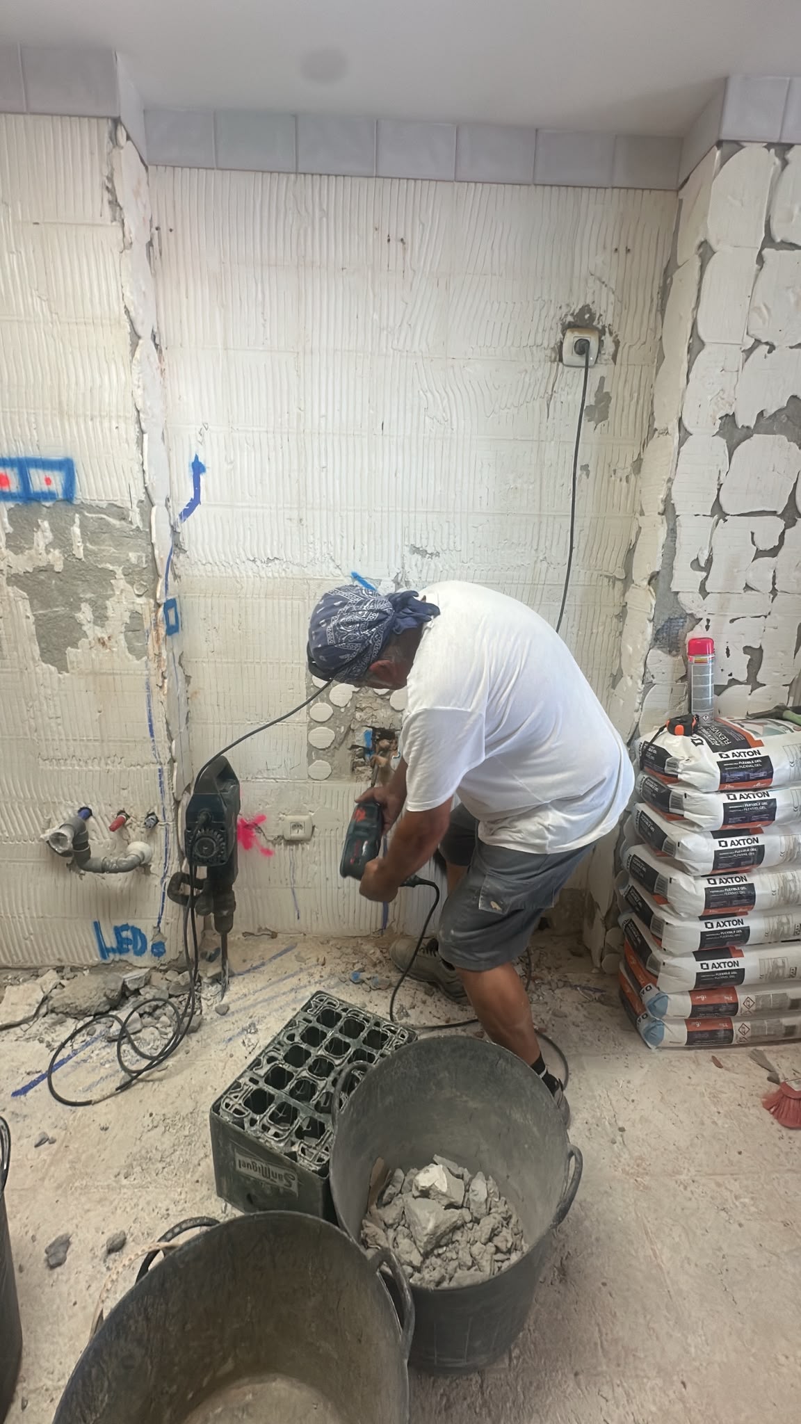 Terraza renovada en Fuengirola